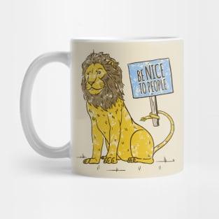 Be Nice To People Mug